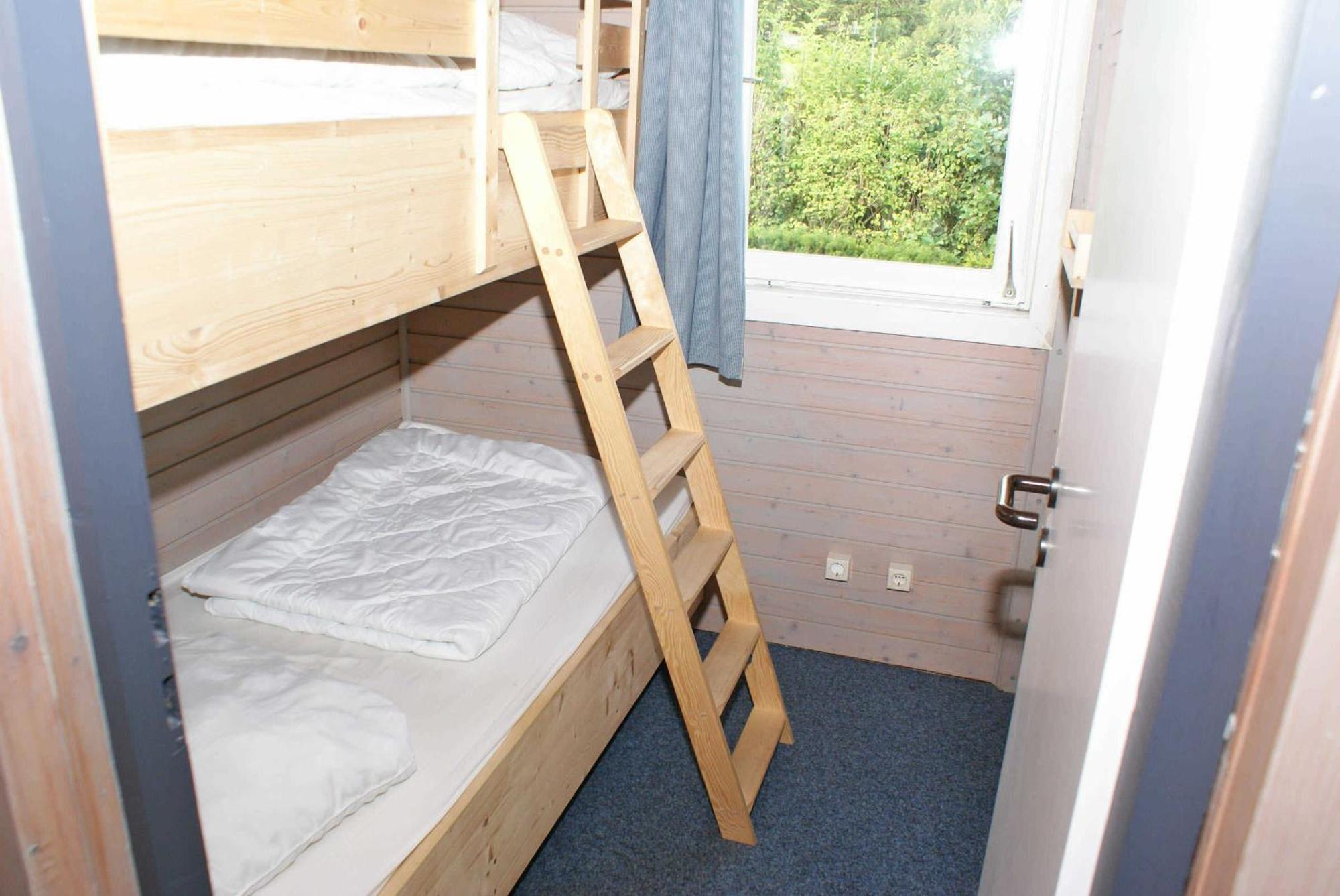 Blockhaus Mit Parkplatz Vor Der Ha Villa Damp Bagian luar foto